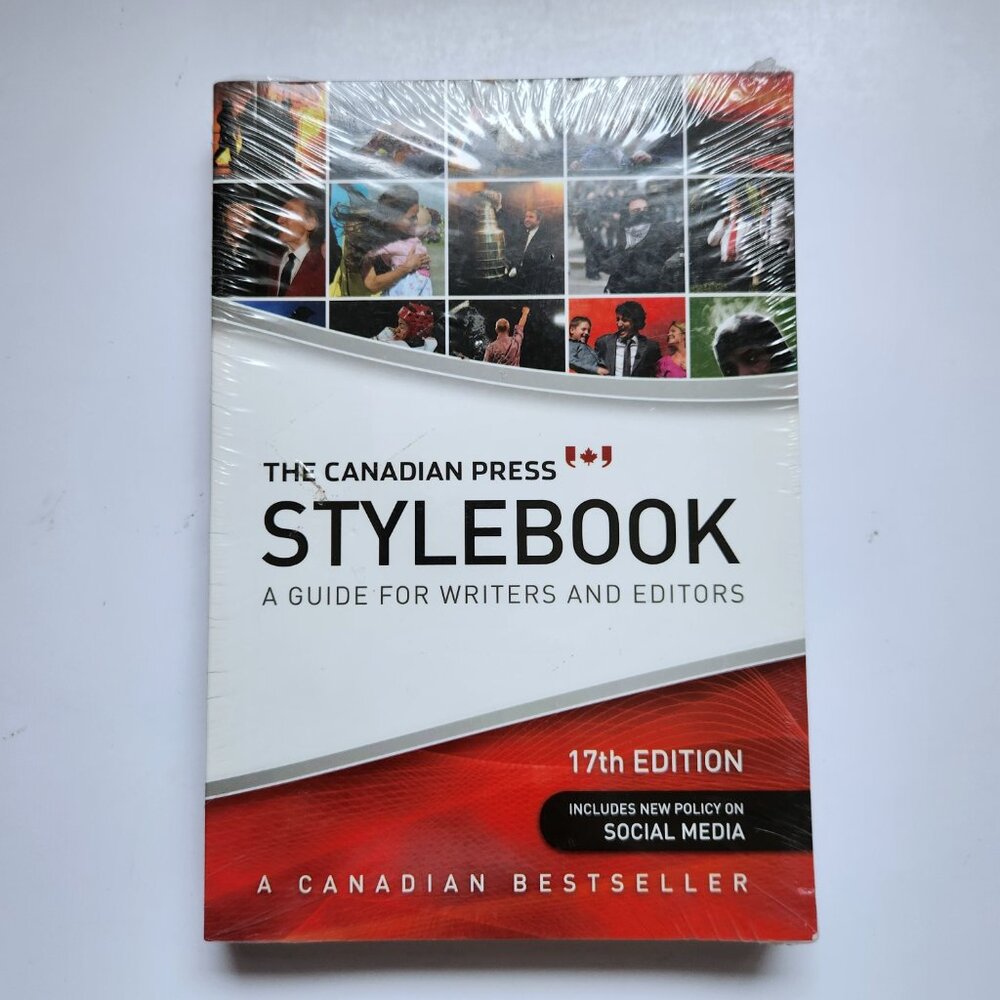 The Canadian Press Stylebook 17th ed A guide for Writers and Editors NEW in Wrap - Picture 1 of 6